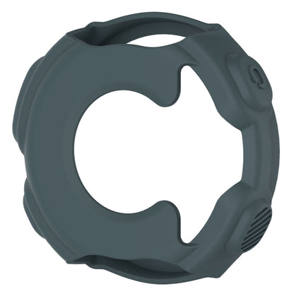Solid Color Silicone Watch Protective Case for Garmin F235 / F750(Navy Blue) - Screen Protector by ENKAY | Online Shopping UK | buy2fix