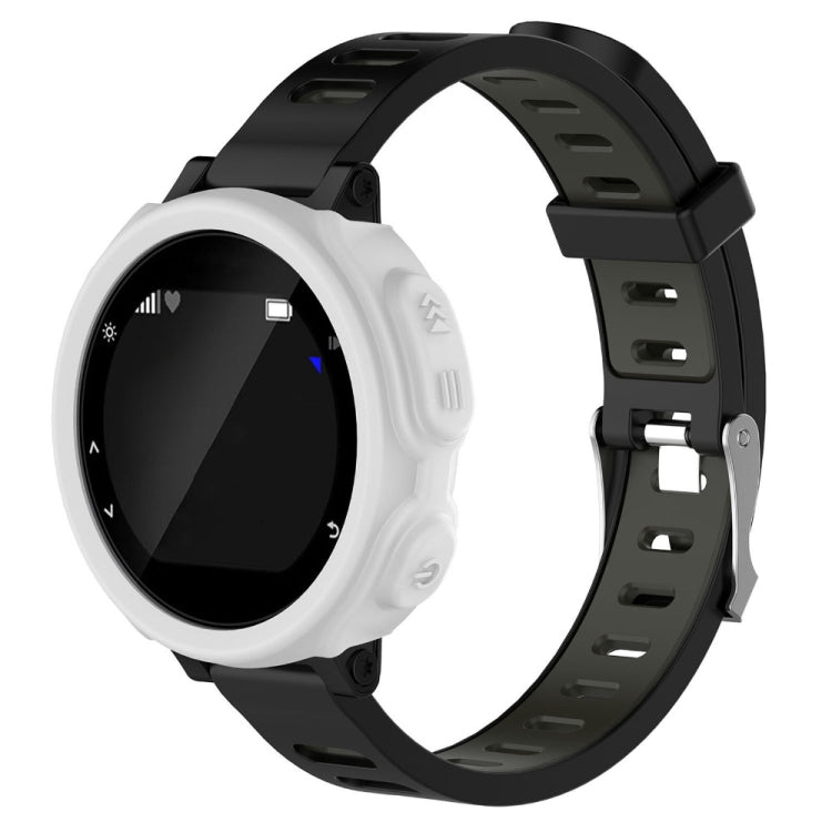 Solid Color Silicone Watch Protective Case for Garmin F235 / F750(White) - Screen Protector by ENKAY | Online Shopping UK | buy2fix