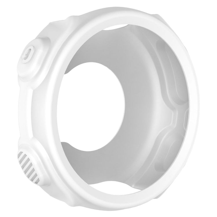 Solid Color Silicone Watch Protective Case for Garmin F235 / F750(White) - Screen Protector by ENKAY | Online Shopping UK | buy2fix