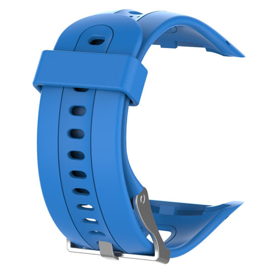 Male Style Silicone Sport Watch Band for Garmin Forerunner 10 / 15(Dark Blue) - Watch Bands by buy2fix | Online Shopping UK | buy2fix