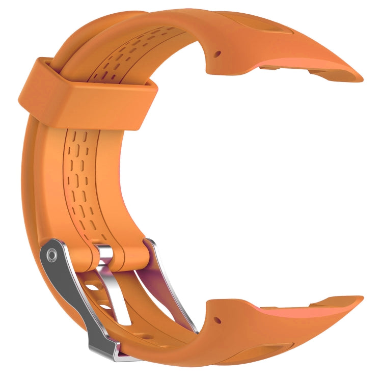 Male Style Silicone Sport Watch Band for Garmin Forerunner 10 / 15(Orange) - Watch Bands by buy2fix | Online Shopping UK | buy2fix
