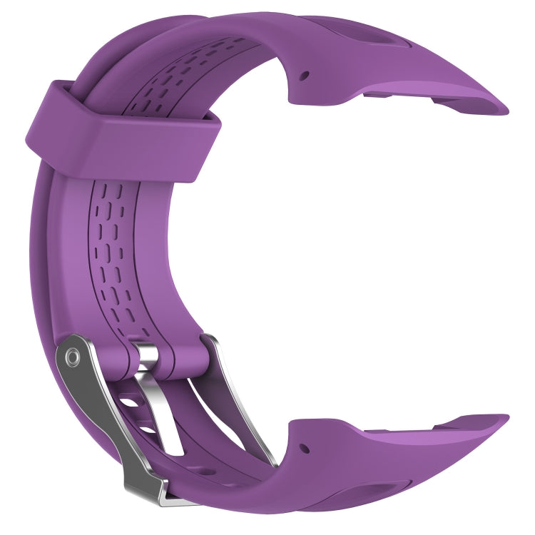 Male Style Silicone Sport Watch Band for Garmin Forerunner 10 / 15(Purple) - Watch Bands by buy2fix | Online Shopping UK | buy2fix