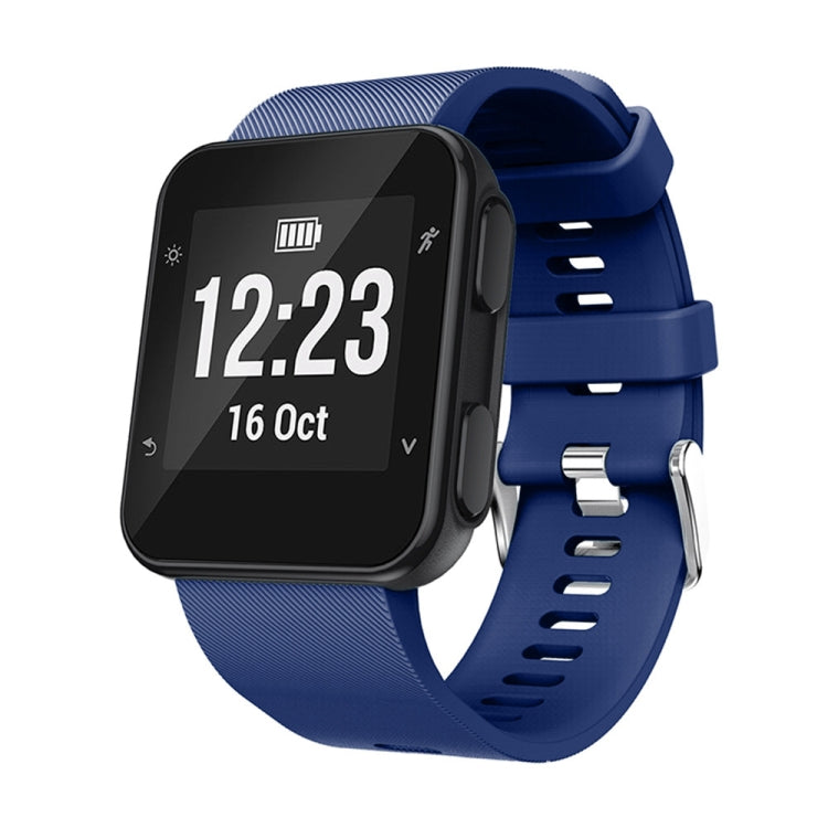 Silicone Sport Watch Band for Garmin Forerunner 35(Aqua Blue) - Watch Bands by buy2fix | Online Shopping UK | buy2fix