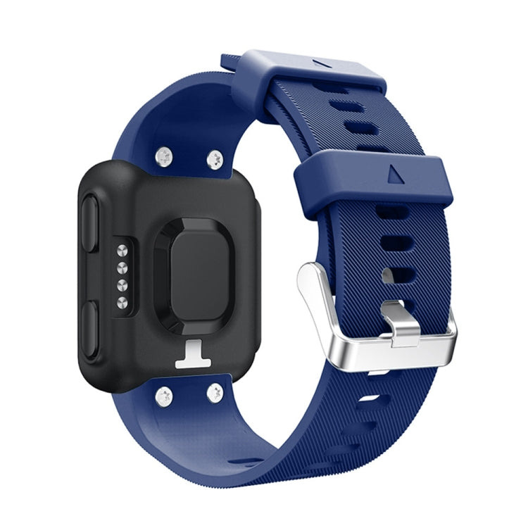 Silicone Sport Watch Band for Garmin Forerunner 35(Aqua Blue) - Watch Bands by buy2fix | Online Shopping UK | buy2fix