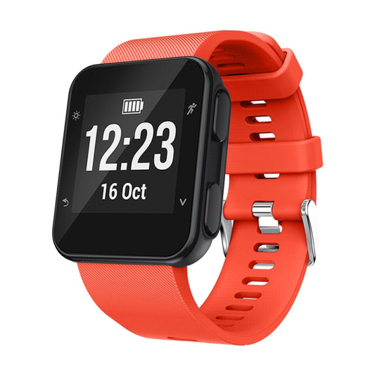 Silicone Sport Watch Band for Garmin Forerunner 35(Orange) - Watch Bands by buy2fix | Online Shopping UK | buy2fix