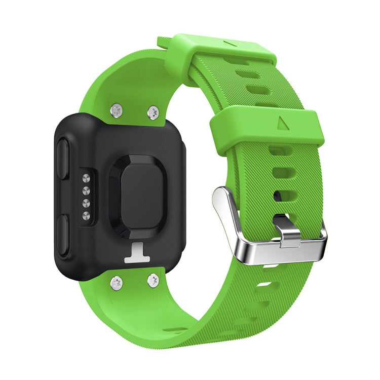 Silicone Sport Watch Band for Garmin Forerunner 35(Green) - Watch Bands by buy2fix | Online Shopping UK | buy2fix