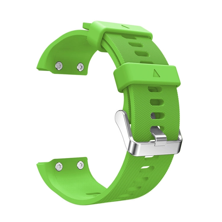 Silicone Sport Watch Band for Garmin Forerunner 35(Green) - Watch Bands by buy2fix | Online Shopping UK | buy2fix