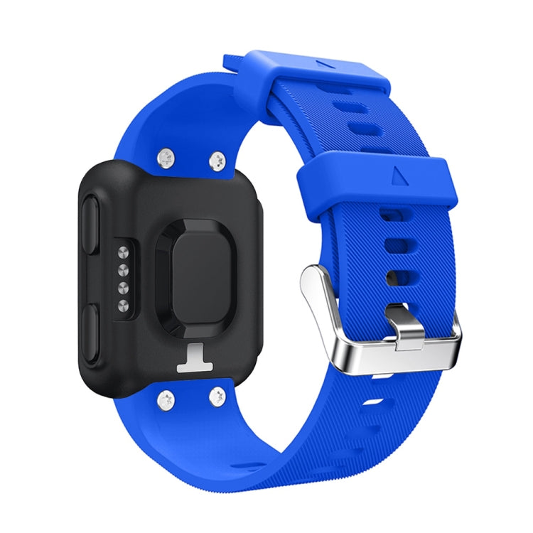Silicone Sport Watch Band for Garmin Forerunner 35(Blue) - Watch Bands by buy2fix | Online Shopping UK | buy2fix
