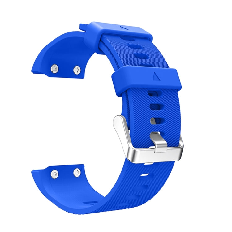 Silicone Sport Watch Band for Garmin Forerunner 35(Blue) - Watch Bands by buy2fix | Online Shopping UK | buy2fix