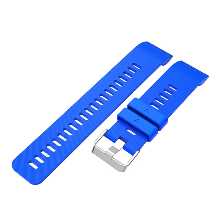 Silicone Sport Watch Band for Garmin Forerunner 35(Blue) - Watch Bands by buy2fix | Online Shopping UK | buy2fix