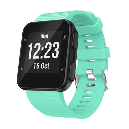 Silicone Sport Watch Band for Garmin Forerunner 35(Mint Green) - Watch Bands by buy2fix | Online Shopping UK | buy2fix