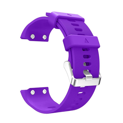 Silicone Sport Watch Band for Garmin Forerunner 35(Purple) - Watch Bands by buy2fix | Online Shopping UK | buy2fix