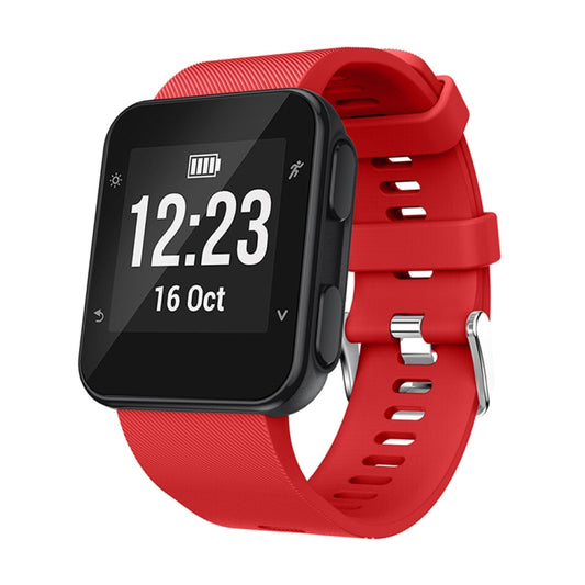 Silicone Sport Watch Band for Garmin Forerunner 35(Red) - Watch Bands by buy2fix | Online Shopping UK | buy2fix