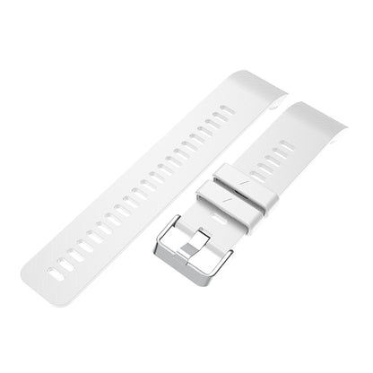 Silicone Sport Watch Band for Garmin Forerunner 35(White) - Watch Bands by buy2fix | Online Shopping UK | buy2fix