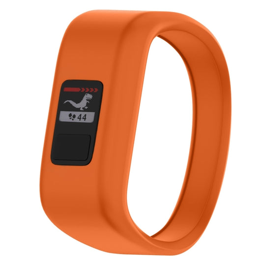 Silicone Sport Watch Band for Garmin Vivofit JR, Size: Small(Orange) - Watch Bands by buy2fix | Online Shopping UK | buy2fix