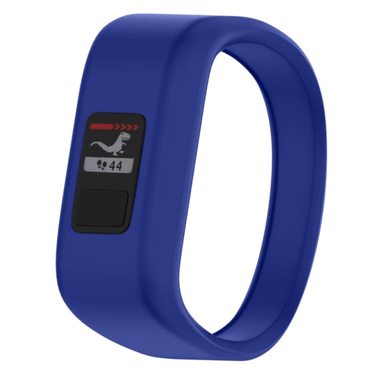 Silicone Sport Watch Band for Garmin Vivofit JR, Size: Small(Blue) - Watch Bands by buy2fix | Online Shopping UK | buy2fix