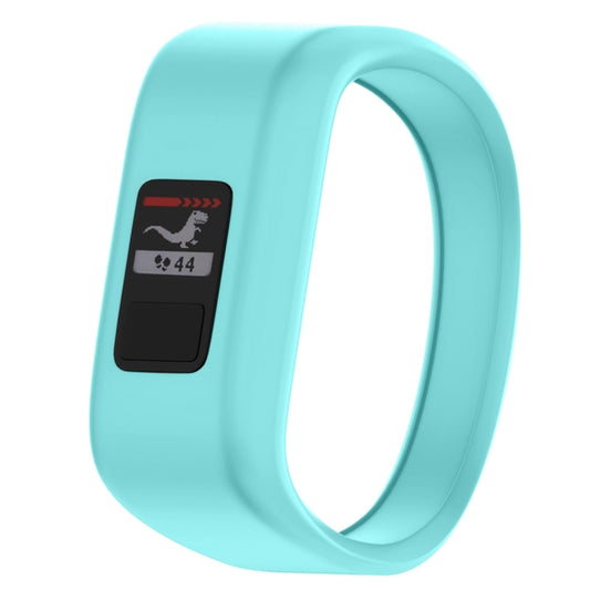 Silicone Sport Watch Band for Garmin Vivofit JR, Size: Small(Mint Green) - Watch Bands by buy2fix | Online Shopping UK | buy2fix