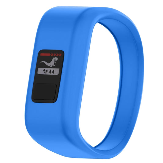 Silicone Sport Watch Band for Garmin Vivofit JR, Size: Small(Sky Blue) - Watch Bands by buy2fix | Online Shopping UK | buy2fix