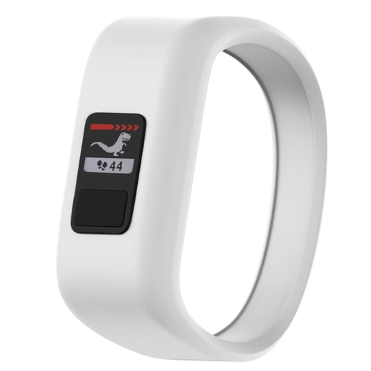 Silicone Sport Watch Band for Garmin Vivofit JR, Size: Small(White) - Watch Bands by buy2fix | Online Shopping UK | buy2fix