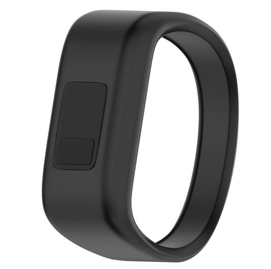 Silicone Sport Watch Band for Garmin Vivofit JR, Size: Large(Black) - Watch Bands by buy2fix | Online Shopping UK | buy2fix