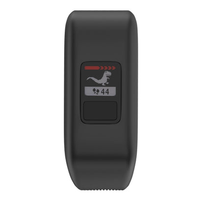 Silicone Sport Watch Band for Garmin Vivofit JR, Size: Large(Black) - Watch Bands by buy2fix | Online Shopping UK | buy2fix