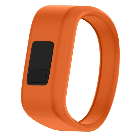 Silicone Sport Watch Band for Garmin Vivofit JR, Size: Large(Orange) - Watch Bands by buy2fix | Online Shopping UK | buy2fix