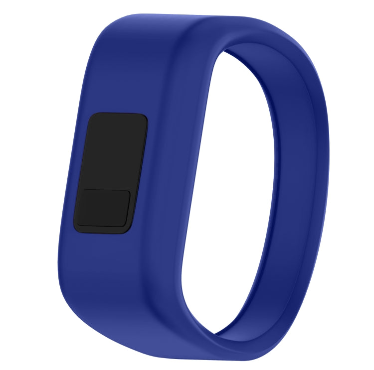 Silicone Sport Watch Band for Garmin Vivofit JR, Size: Large(Blue) - Watch Bands by buy2fix | Online Shopping UK | buy2fix