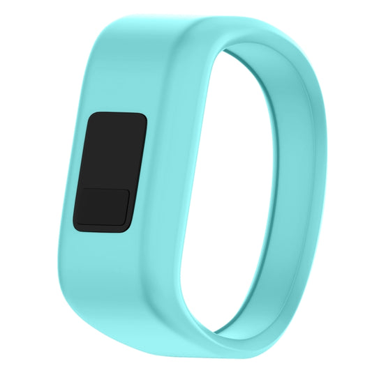 Silicone Sport Watch Band for Garmin Vivofit JR, Size: Large(Mint Green) - Watch Bands by buy2fix | Online Shopping UK | buy2fix