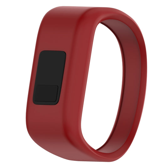 Silicone Sport Watch Band for Garmin Vivofit JR, Size: Large(Red) - Watch Bands by buy2fix | Online Shopping UK | buy2fix