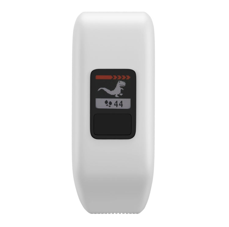 Silicone Sport Watch Band for Garmin Vivofit JR, Size: Large(White) - Watch Bands by buy2fix | Online Shopping UK | buy2fix