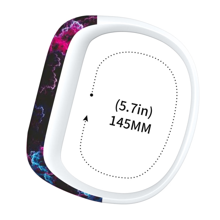 Colourful Feathers Pattern Silicone Sport Watch Band for Garmin Vivofit JR, Size: Small(Colour) - Watch Bands by buy2fix | Online Shopping UK | buy2fix