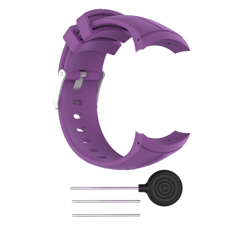 Silicone  Watch Band for SUUNTO Spartan Ultra(Purple) -  by buy2fix | Online Shopping UK | buy2fix