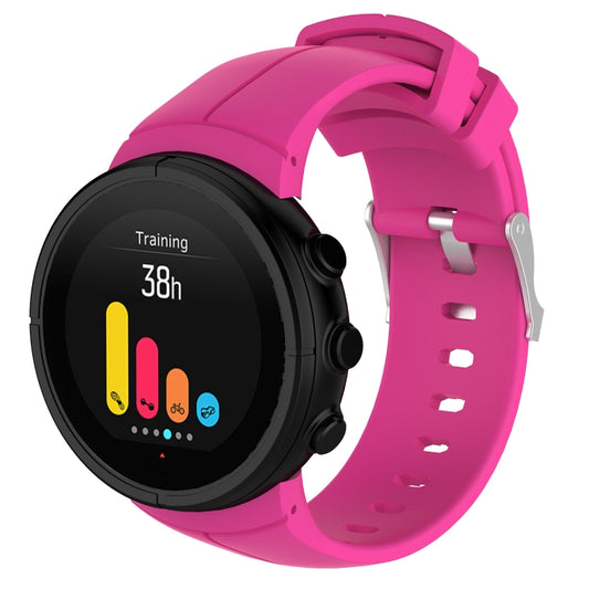 Silicone  Watch Band for SUUNTO Spartan Ultra(Rose Red) -  by buy2fix | Online Shopping UK | buy2fix
