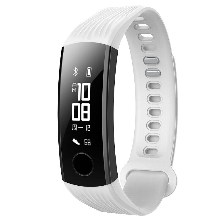 Silicone Watch Band for Huawei Honor Band 3(White) by buy2fix