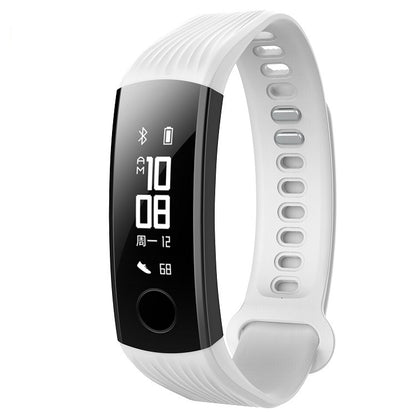Silicone Watch Band for Huawei Honor Band 3(White) by buy2fix