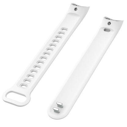 Silicone Watch Band for Huawei Honor Band 3(White) by buy2fix