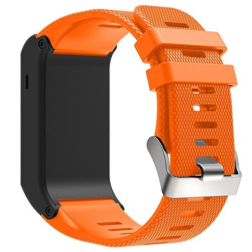 Silicone Sport Watch Band for Garmin Vivoactive HR(Orange) - Watch Bands by buy2fix | Online Shopping UK | buy2fix