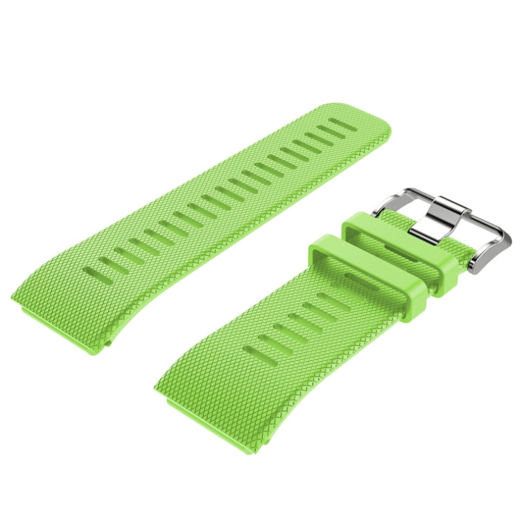 Silicone Sport Watch Band for Garmin Vivoactive HR(Green) - Watch Bands by buy2fix | Online Shopping UK | buy2fix
