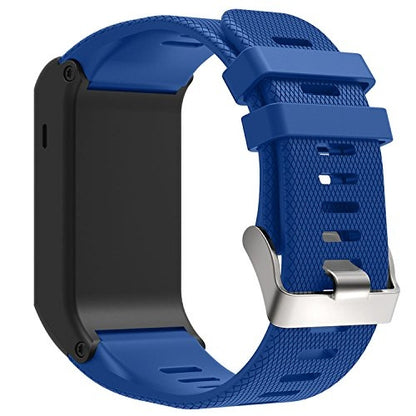 Silicone Sport Watch Band for Garmin Vivoactive HR(Blue) - Watch Bands by buy2fix | Online Shopping UK | buy2fix