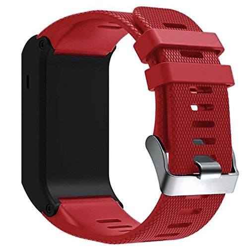 Silicone Sport Watch Band for Garmin Vivoactive HR(Red) - Watch Bands by buy2fix | Online Shopping UK | buy2fix