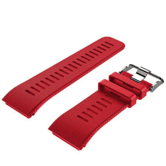 Silicone Sport Watch Band for Garmin Vivoactive HR(Red) - Watch Bands by buy2fix | Online Shopping UK | buy2fix