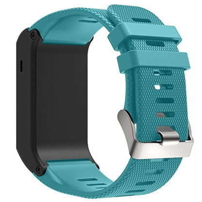 Silicone Sport Watch Band for Garmin Vivoactive HR(Tiffany Blue) - Watch Bands by buy2fix | Online Shopping UK | buy2fix