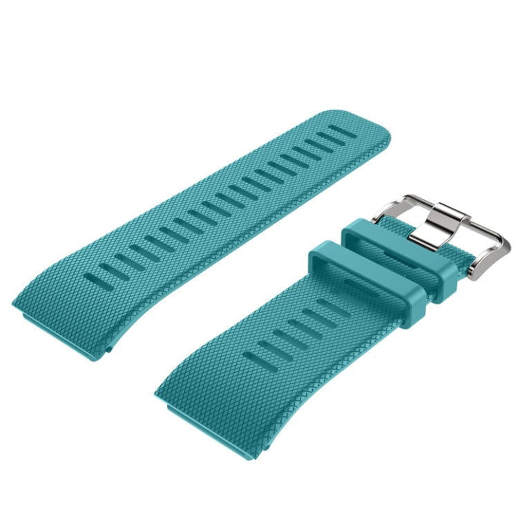 Silicone Sport Watch Band for Garmin Vivoactive HR(Tiffany Blue) - Watch Bands by buy2fix | Online Shopping UK | buy2fix