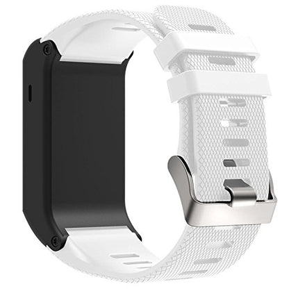 Silicone Sport Watch Band for Garmin Vivoactive HR(White) - Watch Bands by buy2fix | Online Shopping UK | buy2fix