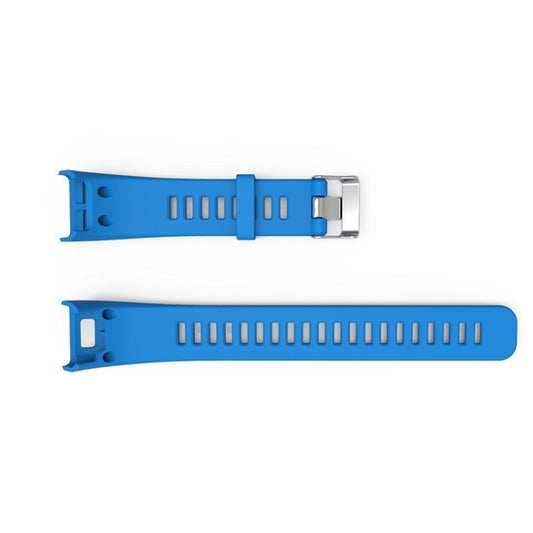 Silicone Sport Watch Band for Garmin Vivosmart HR(Blue) - Watch Bands by buy2fix | Online Shopping UK | buy2fix