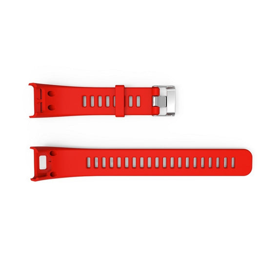 Silicone Sport Watch Band for Garmin Vivosmart HR (Red) - Watch Bands by buy2fix | Online Shopping UK | buy2fix