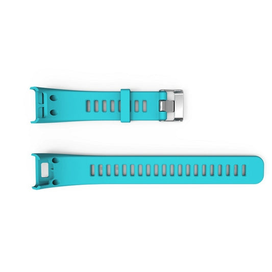 Silicone Sport Watch Band for Garmin Vivosmart HR (Sky Blue) - Watch Bands by buy2fix | Online Shopping UK | buy2fix