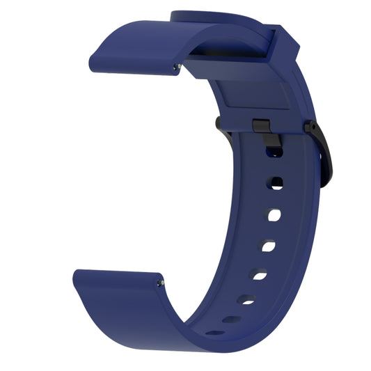 Silicone Glossy Sport Watch Band for Huami Amazfit Bip Lite Version 20mm(Aqua Blue) - Watch Bands by buy2fix | Online Shopping UK | buy2fix