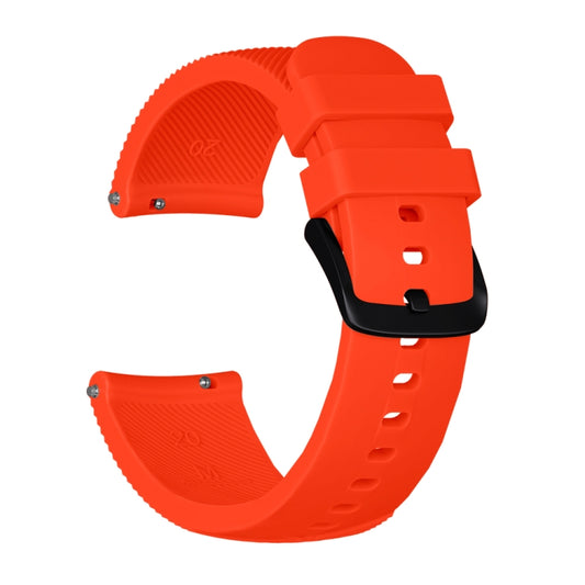 Crazy Horse Texture Silicone Watch Band for Huami Amazfit Bip Lite Version 20mm(Coral) - Watch Bands by buy2fix | Online Shopping UK | buy2fix