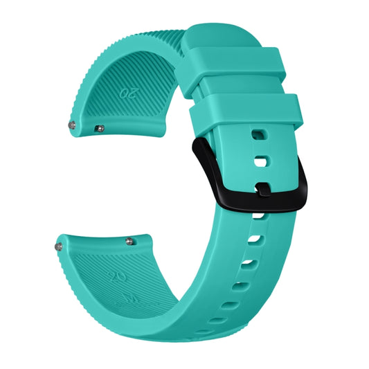 Crazy Horse Texture Silicone Watch Band for Huami Amazfit Bip Lite Version 20mm(Mint Green) - Watch Bands by buy2fix | Online Shopping UK | buy2fix